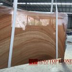 Custom China Teak Wood Marble Polished slab (11)