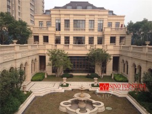 yellow granite G682 granite column (2)