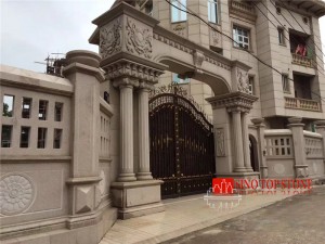 yellow granite G682 granite column (4)