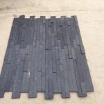 Black Slate Stone Wall Panel Cladding Tiles