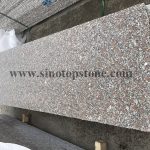 Cheap Pearl red granite slab