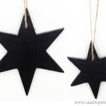 Next Slate Star Slate Hanging Decoration