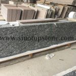 Spray White Granite countertop