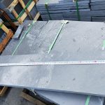 charcoal grey slate paving