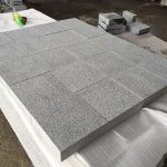 G654 flamed granite paver tile