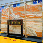 Colorful Paiting marble Onyx Slab (2)