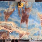 onyx blue ocean Azul sky blue marble onyx (2)
