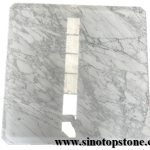 Bianco Carrara white Marble top