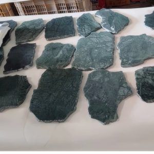 Irregular Green Marble Platter