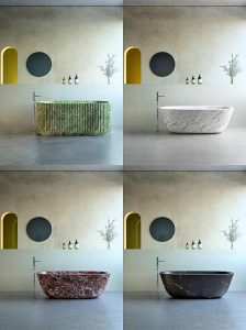stone marble bath tub