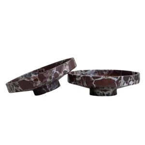 Rosso Levanto Red Marble Tray