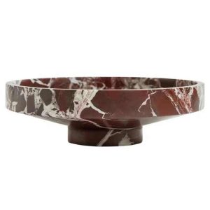 Rosso Levanto Marble Tray